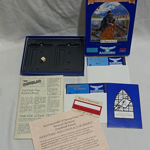 The Guild of Thieves PC big box game used, 5.25" floppy disk