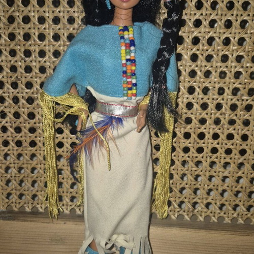 Barbie collectible Indiana used without accessories