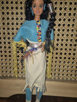 Barbie collectible Indiana used without accessories