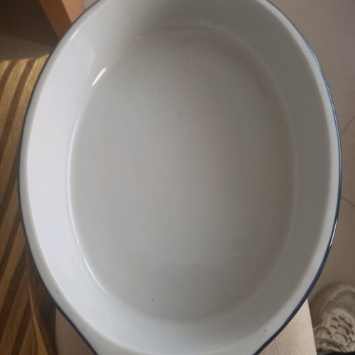 Clay cooking dish for oven 36x25 cm like new