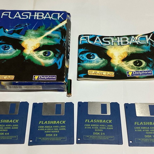 Amiga Flashback full used, box with defects, untested