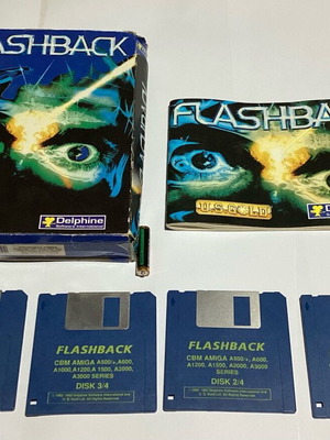Amiga Flashback full used, box with defects, untested