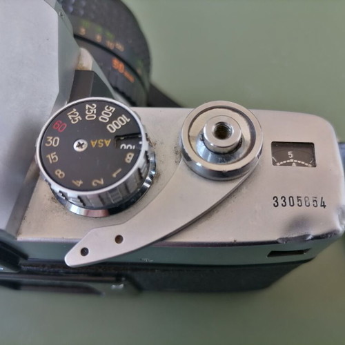 Minolta SRT 303b 35mm analog camera with MC Rokkor-PF lens