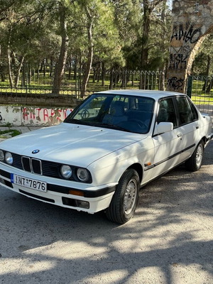 Bmw 318i E30 1989 μεταχειρισμένο, λευκό, βενζίνη, χειροκίνητο