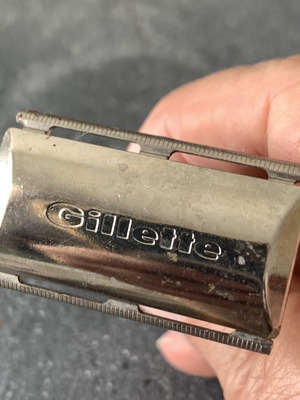 Ξυράφι Gillette σαν καινούργιο, αγγλικός