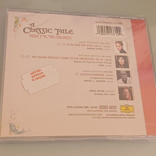 A Classic Tale Music For Our Children CD new, classical