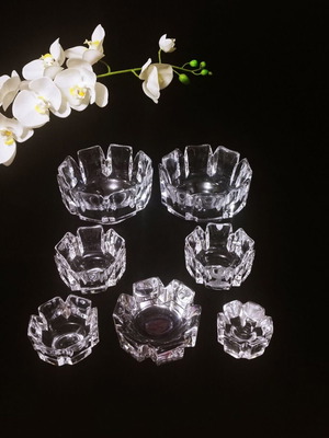 Orrefors Corona collection 7 pieces lead crystal like new