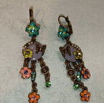 Earrings like new multicolored