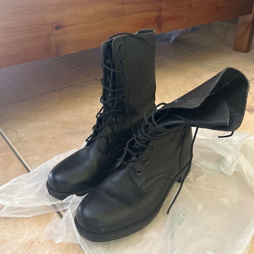 Military Air Force Boots size 41 new, genuine leather, anti-slip sole