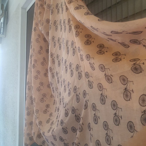 Pashmina scarf new, cotton, 1.10x1.80 m