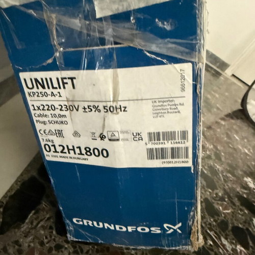 Grundfos sewage pump new in box