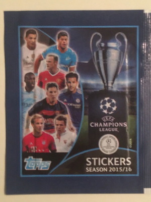 Topps Champions League 2015/16 κλειστό φακελάκι