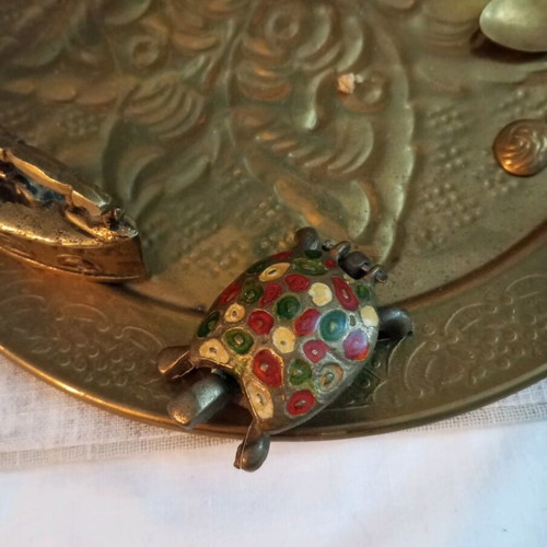 Bronze coffee set used