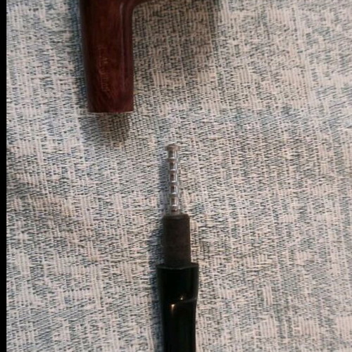 Vintage Italian Real Briar Pipe like new, brown black