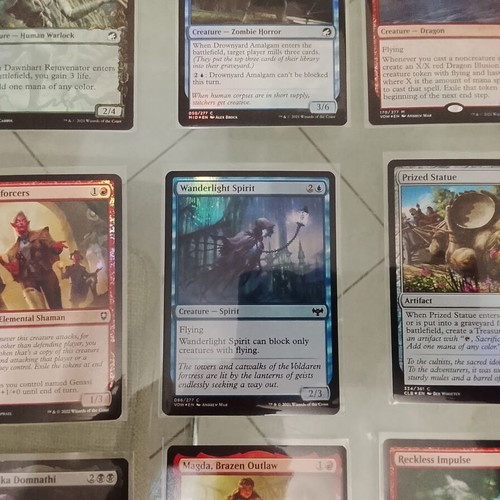 Magic the Gathering cards new, foil pack with protective sleeves