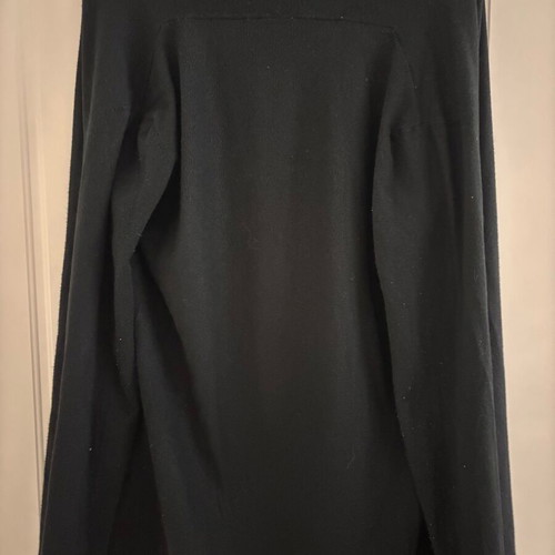 Jazz cardigan black like new, soft with open front