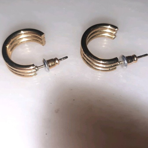 Hoop earrings used