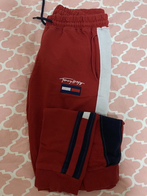 Tommy Hilfiger sports pants, red, size L