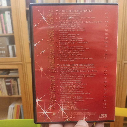 Christmas Golden Collection 2 CD and DVD new, jazz