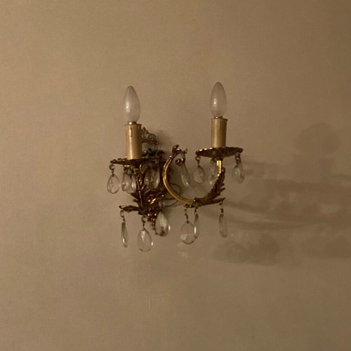Vintage wall and ceiling lights used