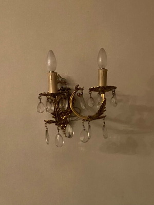 Vintage wall and ceiling lights used