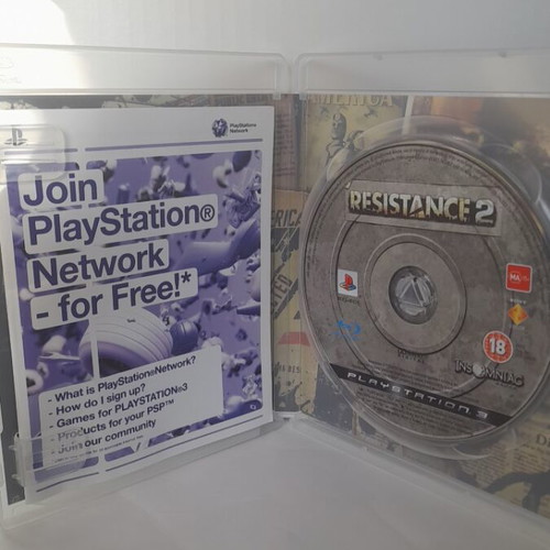 Resistance 2 PS3 like new, English edition