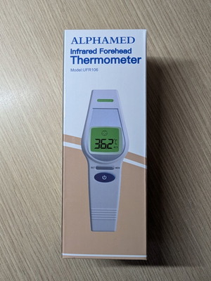 Alphamed Infrared Forehead Thermometer new