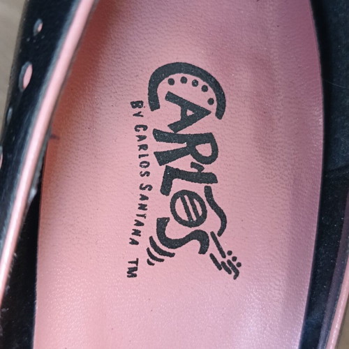 Carlos by Carlos Santana Stilettos black-pink leather like new