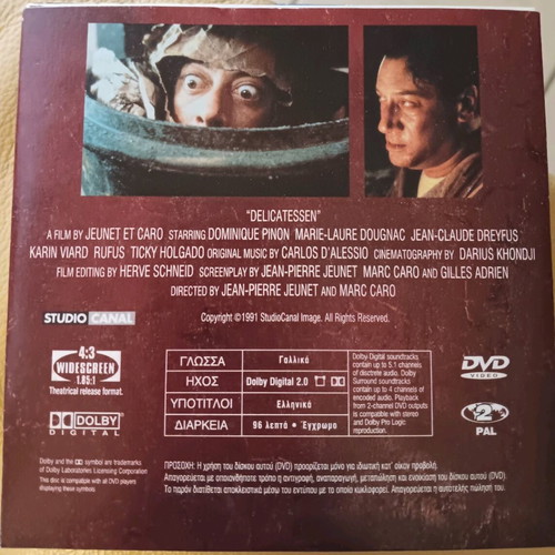 Set of 6 DVDs like new with subtitles