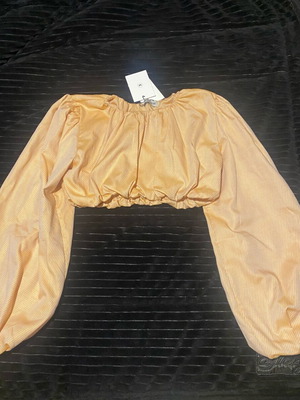 Milkwhite stripes orange top small καινούριο αφόρετο μακρυμάνικο ΠΡΟΣΦΟΡΑ πτώση τιμής μόνο για σήμερ