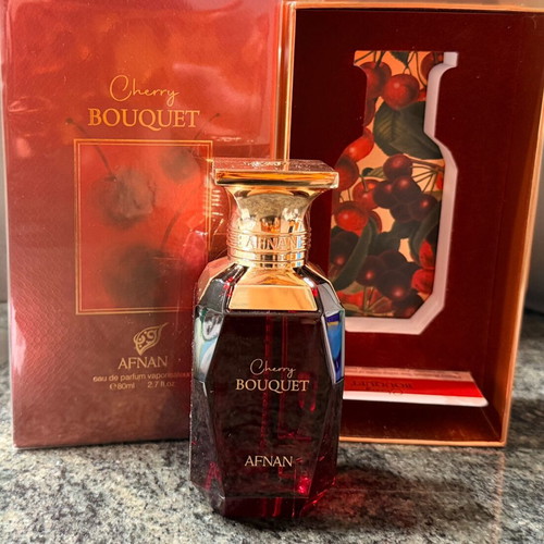 Afnan Cherry Bouquet Edp 80ml like new unisex perfume