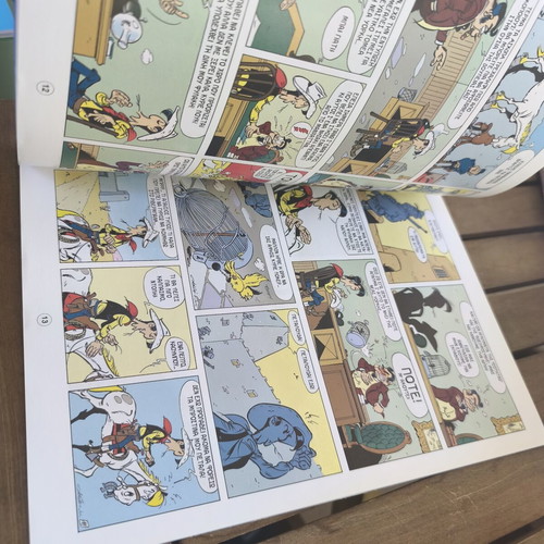 Lucky Luke #84: A Cowboy in Paris, 1st edition comic