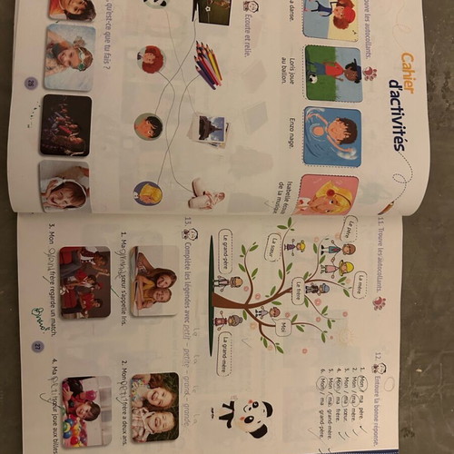 Padou le panda French method book used