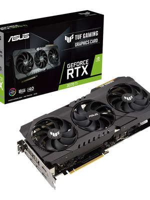 Asus GeForce RTX 3070 Ti 8GB GDDR6X TUF OC κάρτα γραφικών σαν καινούργιο