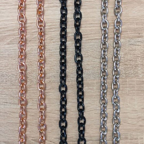 Metal Oval Chain 40mm Large new, sold by the meter