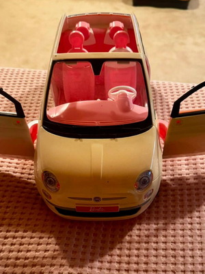 Fiat Barbie cabriollet μεταχειρισμένο παιχνίδι αυτοκίνητο