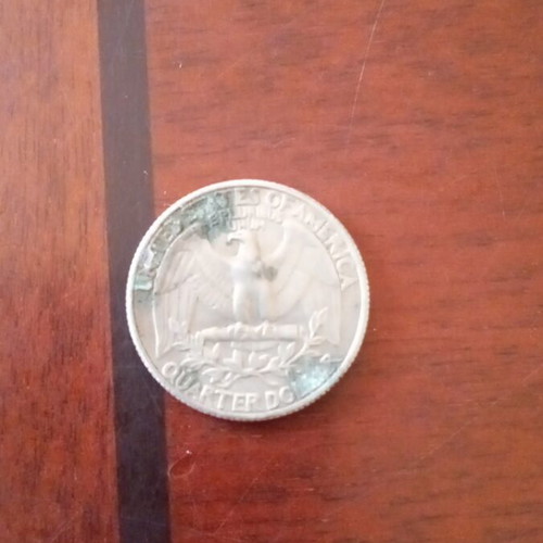 George Washington Quarter Dollar 1980 used coin from America