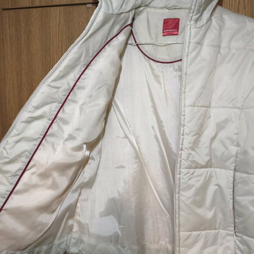 Broadway white winter jacket small like new