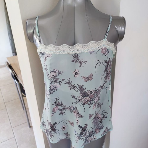 Cami top with transparency - One Size