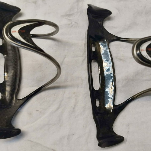 Elite Carbon Inox bottle cages set