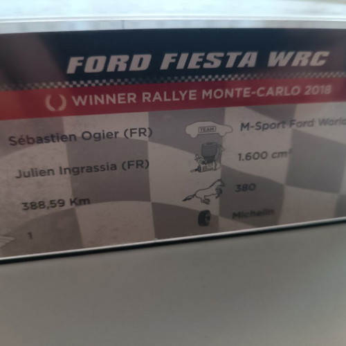 Ford Fiesta WRC 2018 like new