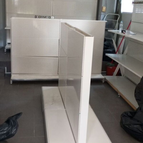 WorkPro store gondola shelving 1m, 4 meters available