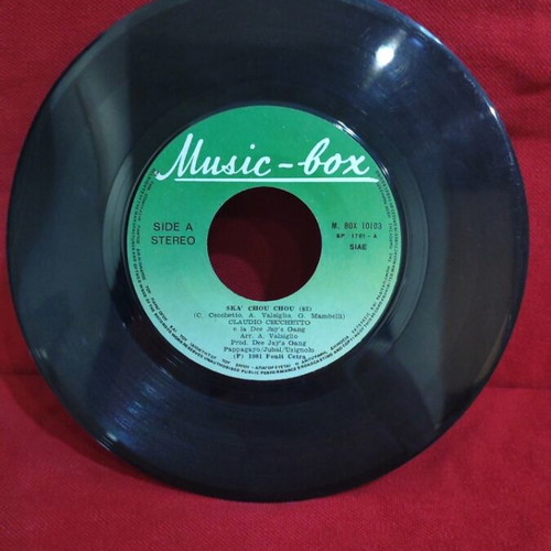 Claudio Cecchetto Mr Bunch-Ska' chou chou vinyl like new