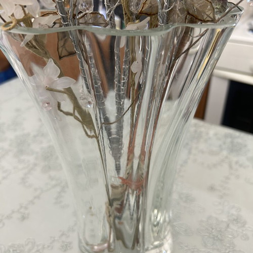 Crystal vase like new
