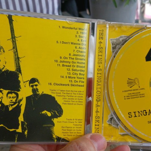 Punk Rock 4 Skins CD used