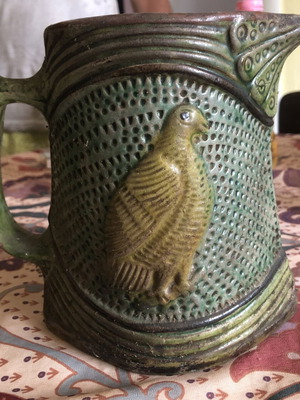 Relief Pitcher Like New Traditional Troyan Ceramic