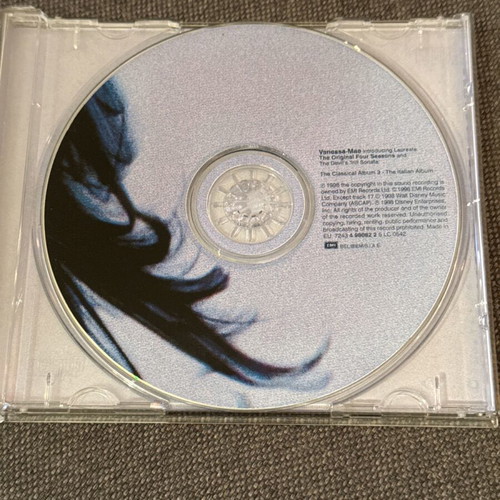 Vanessa-Mae The Original Four Seasons and The Devil's Trill Sonata CD like new, classical