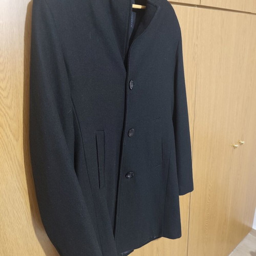 Long black trench coat, size M