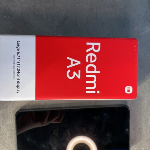 Xiaomi Redmi A3 64GB Rom 4GB RAM with box and screen protector like new