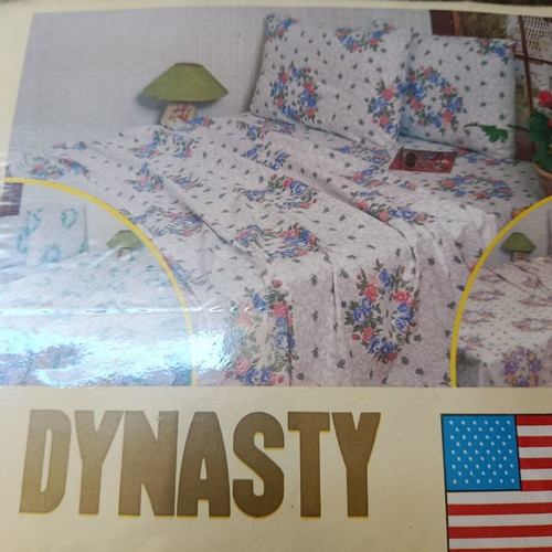 Bed sheets pillowcase set unused, USA